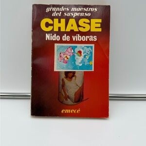 Nido de Víboras James Hadley Chase 1984 Emecé Pocket Vintage Suspense Book